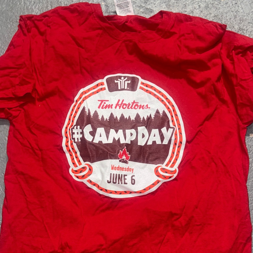 Tim Hortons Red Camp Day Women's T-Shirt